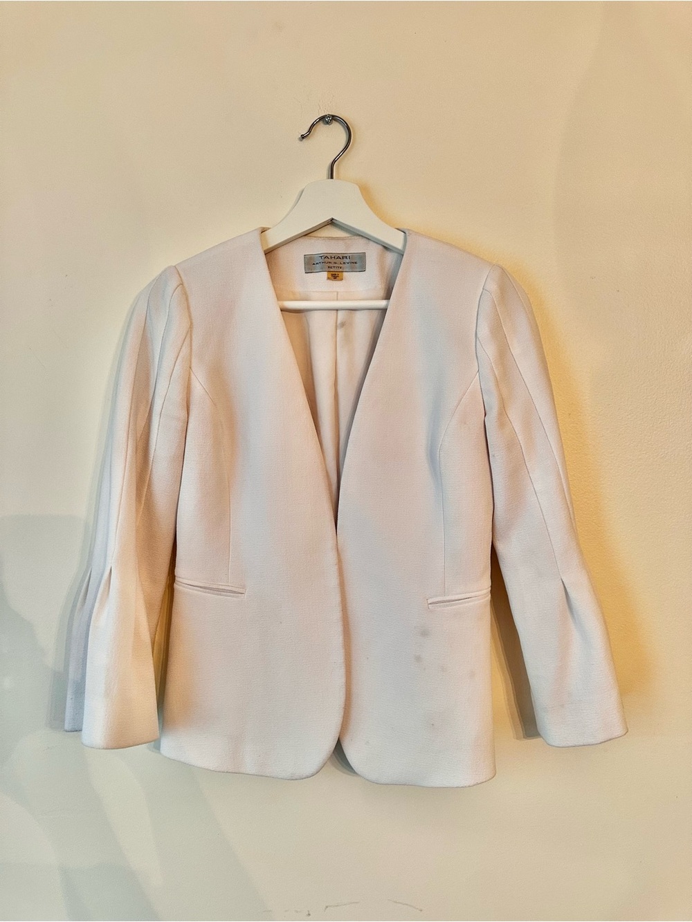 Modern White Blazer